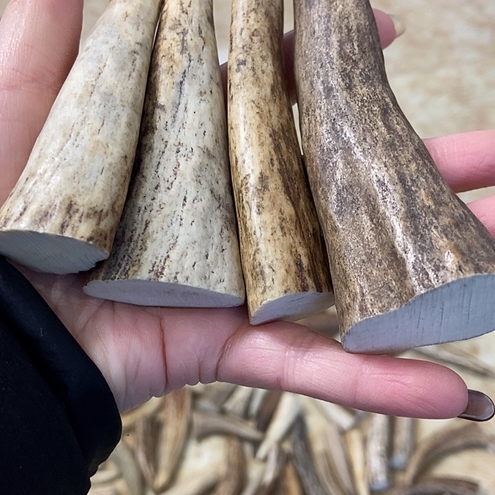 潘***制中国大陆鹿角盘玩手把件