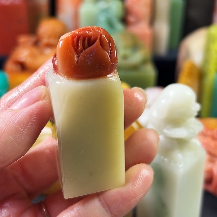 寿山石印石寿山石篆刻章