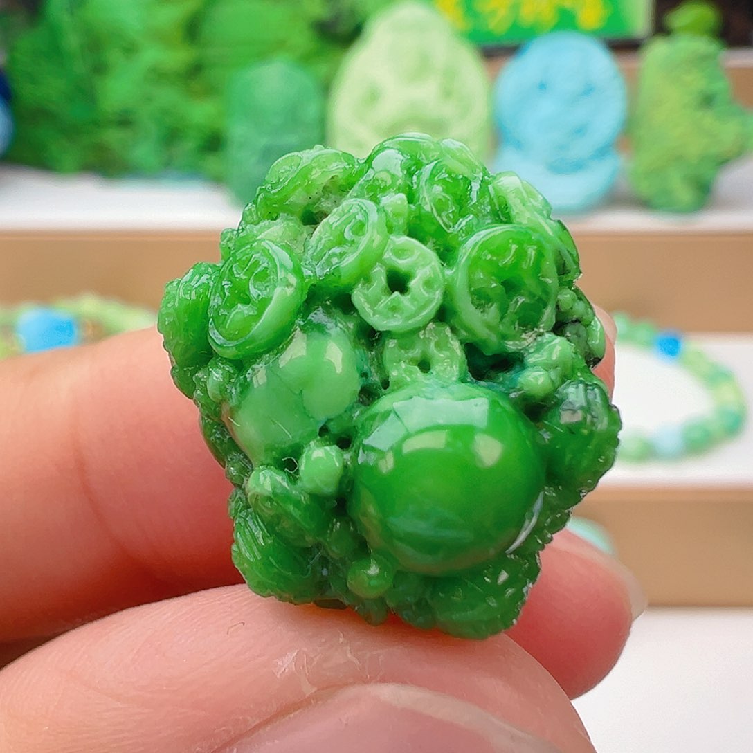 未镶嵌绿松石项链