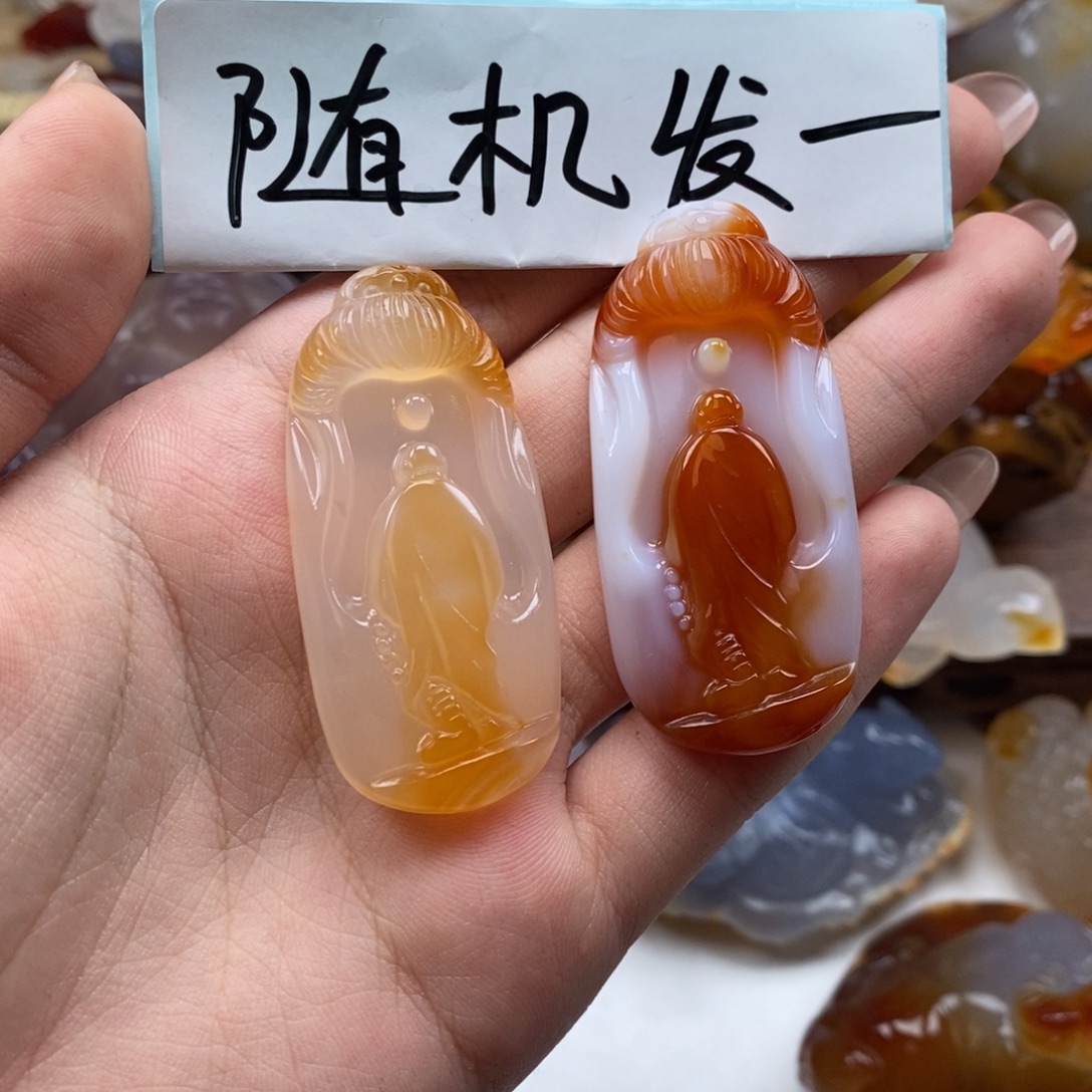 玛瑙/玉髓未镶嵌颈饰