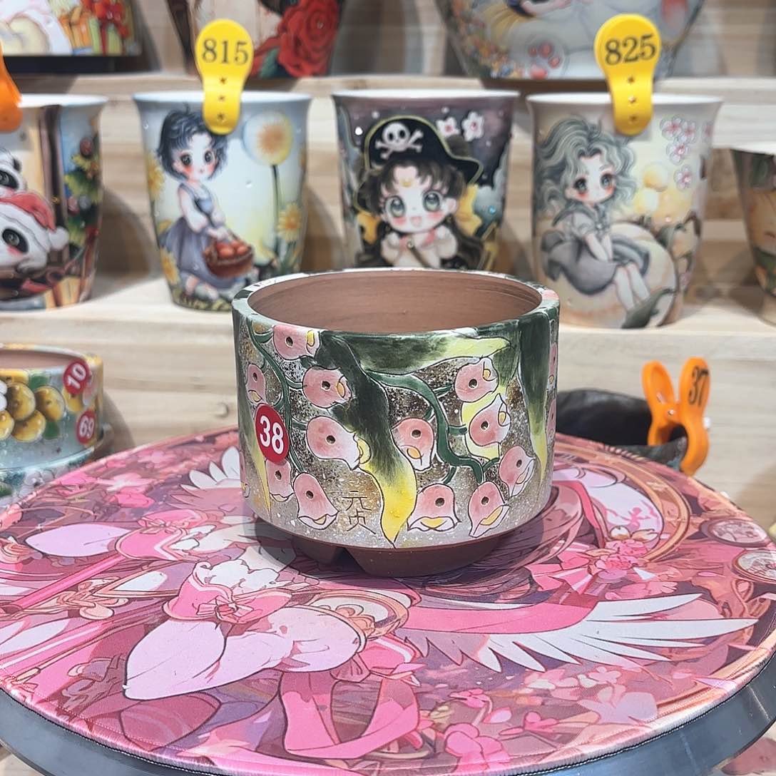 紫砂花盆手工花盆默认微瑕10/9