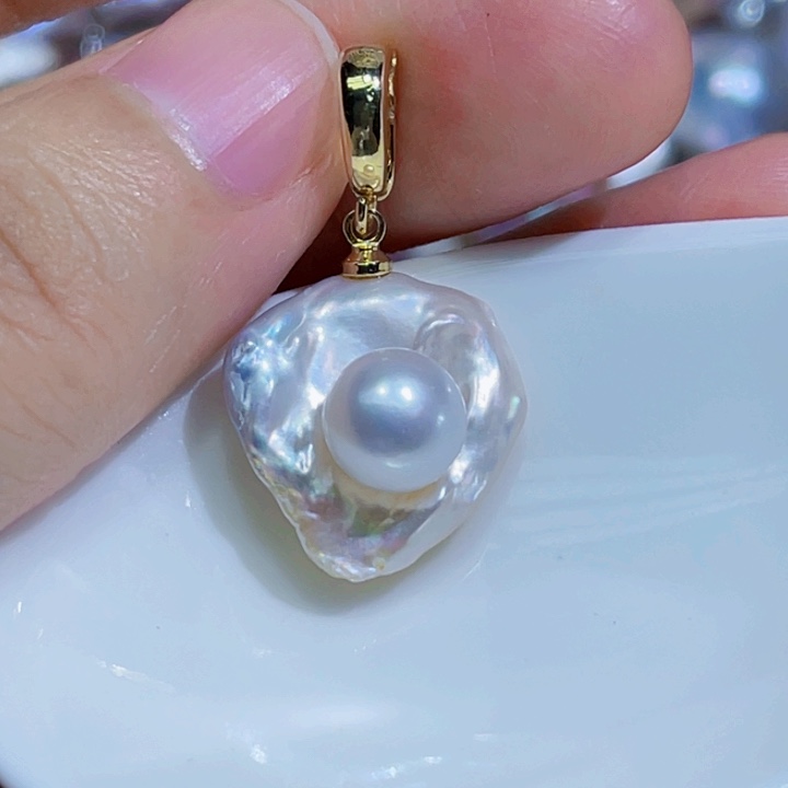 颈饰未镶嵌淡水珍珠
