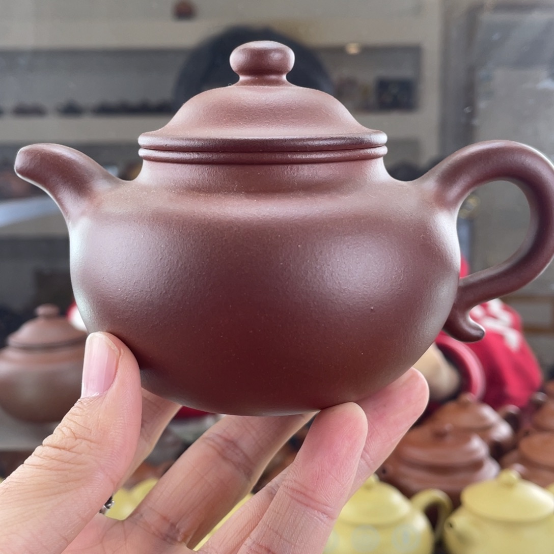 茶壶紫砂280cc红皮龙茶壶