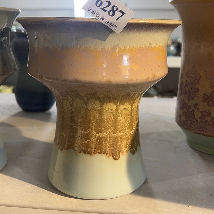 口16高18 手工花盆满30包邮