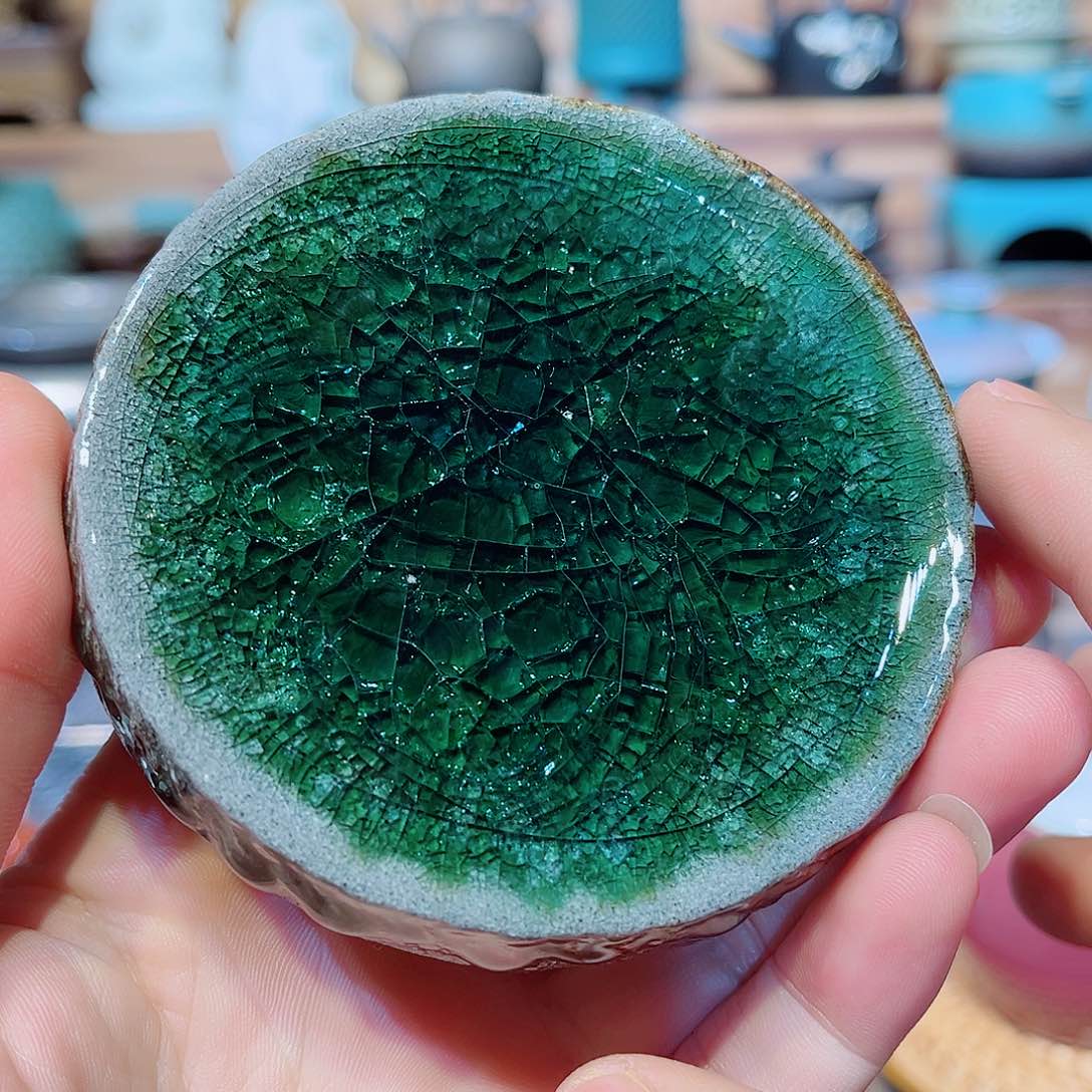 陶瓷香炉茶具摆件