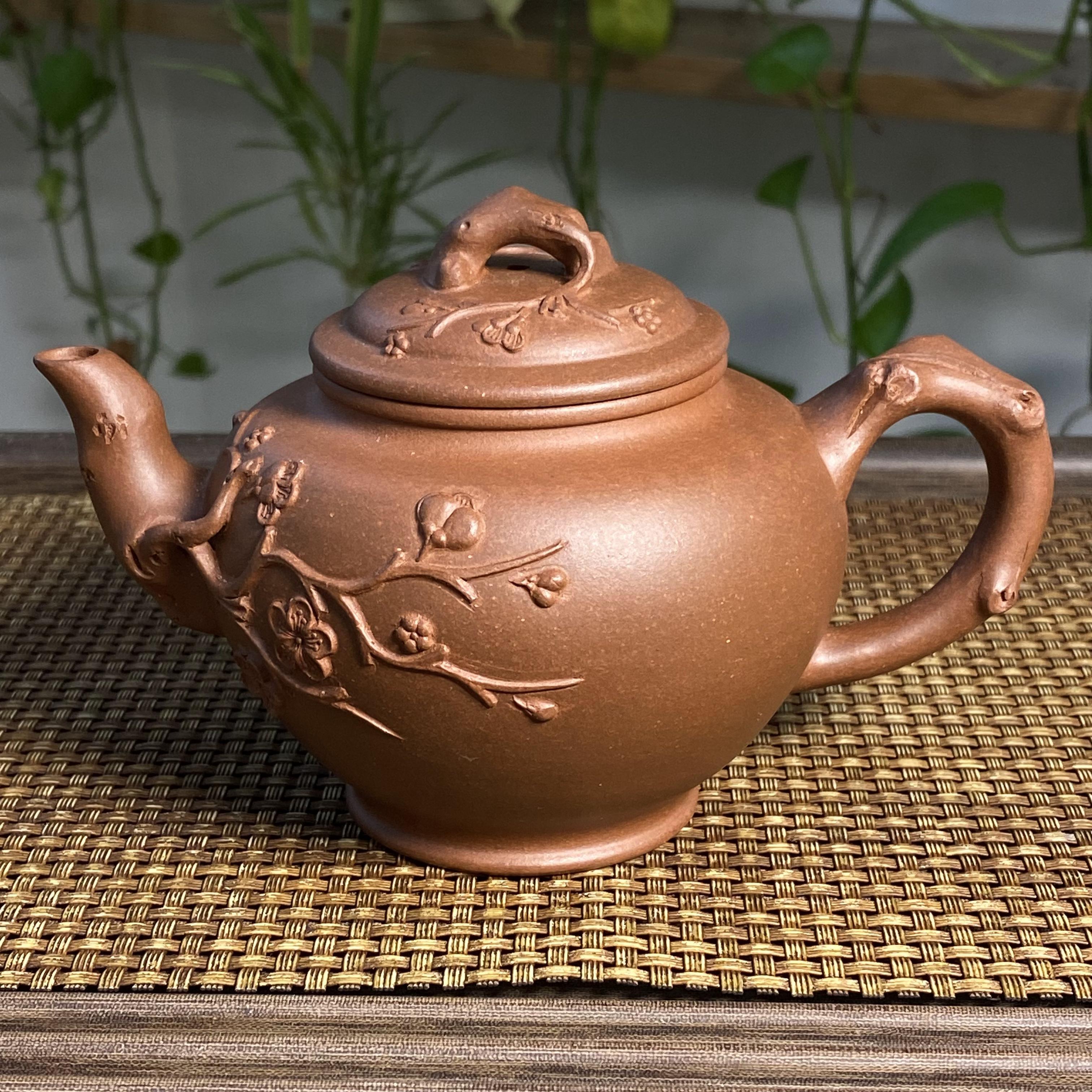 FPL28-015   宜兴手工紫砂   报春