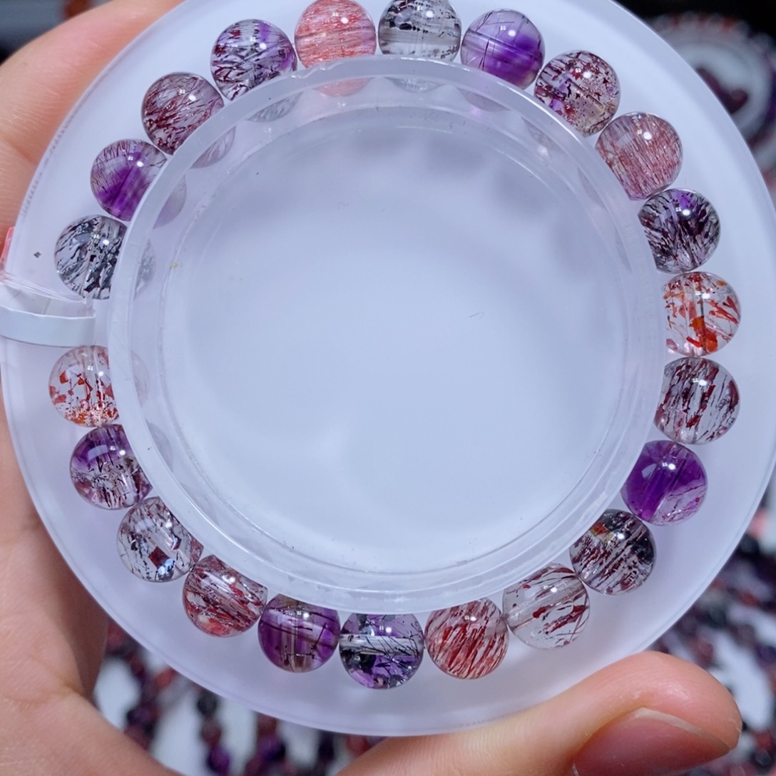 水晶手链未镶嵌超七