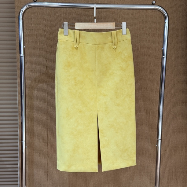 有尾｜彩皮直筒半裙5826109