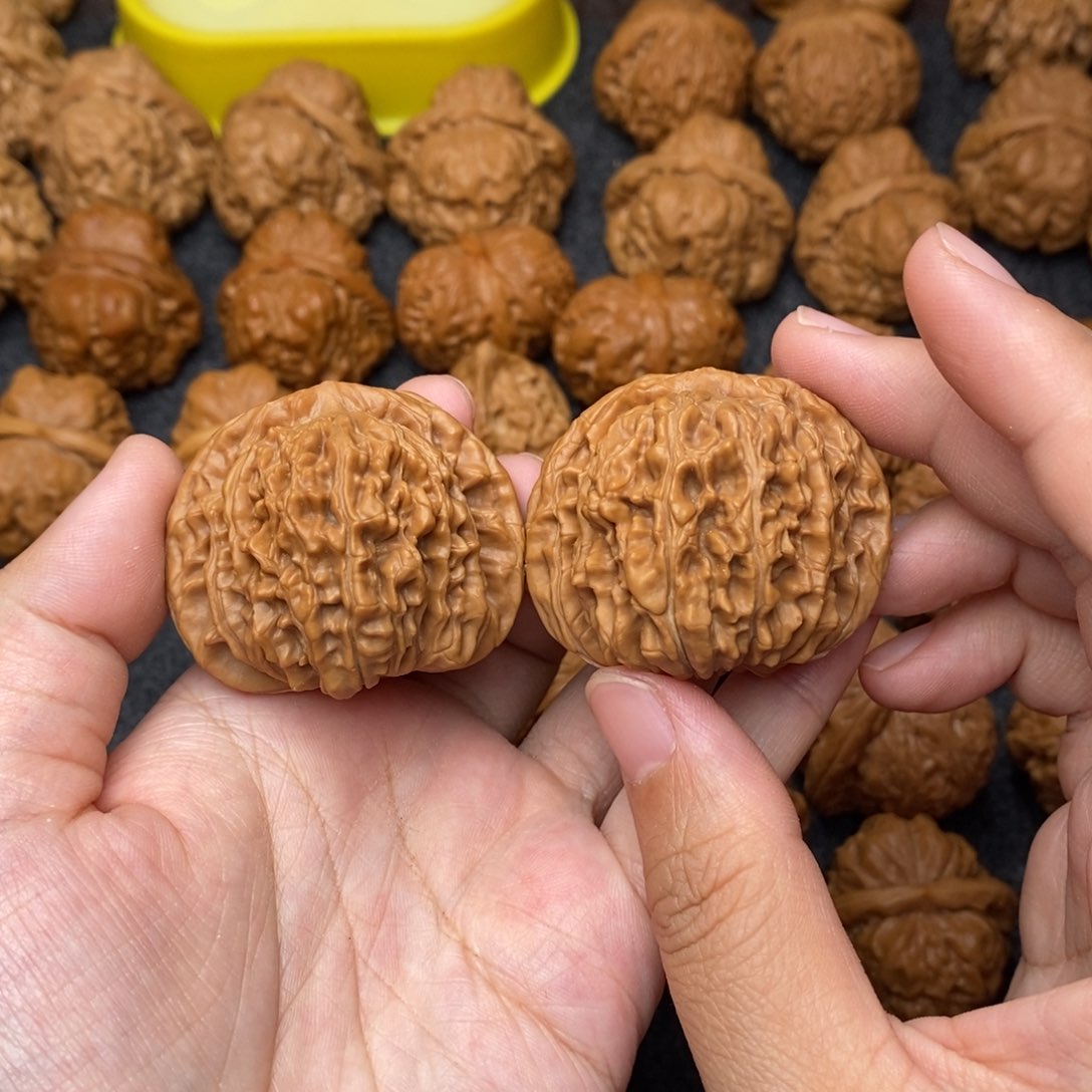 文玩核桃把件四座楼44