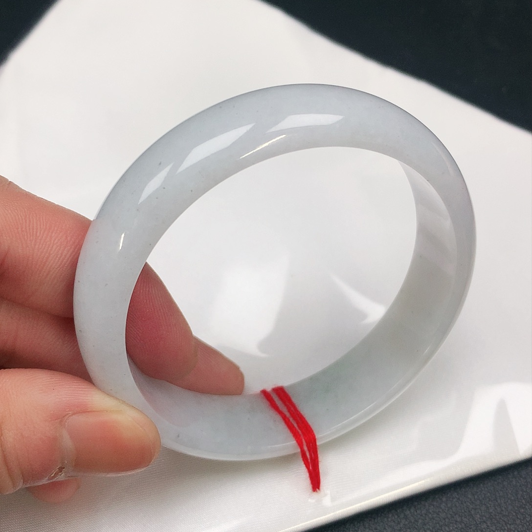 翡翠手镯未镶嵌圈56