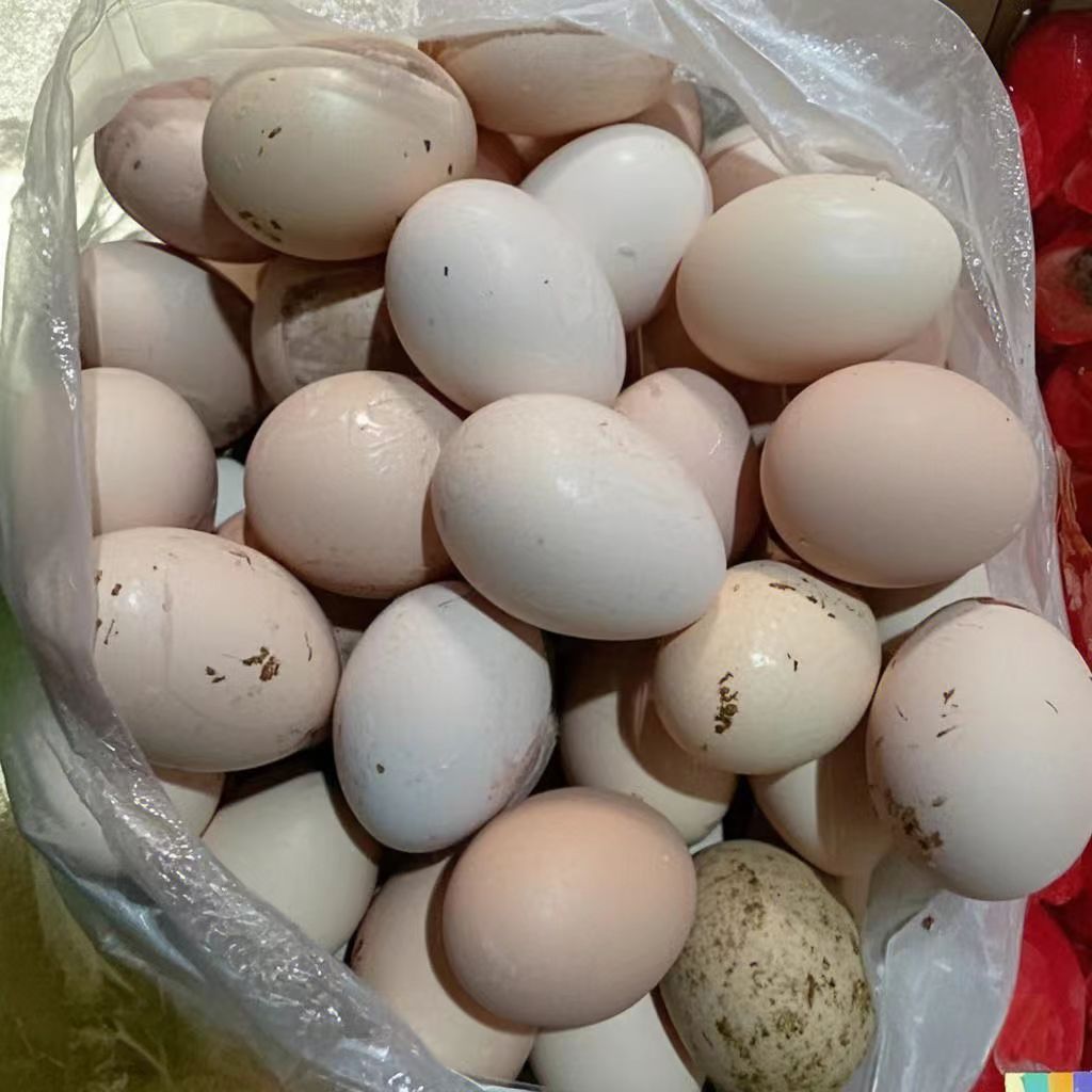 30个装跑山鸡的鸡蛋干货 