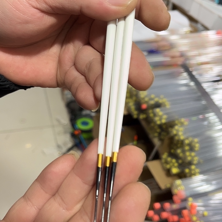 复合材质06款加粗羽毛1.7 2.1 2.3克