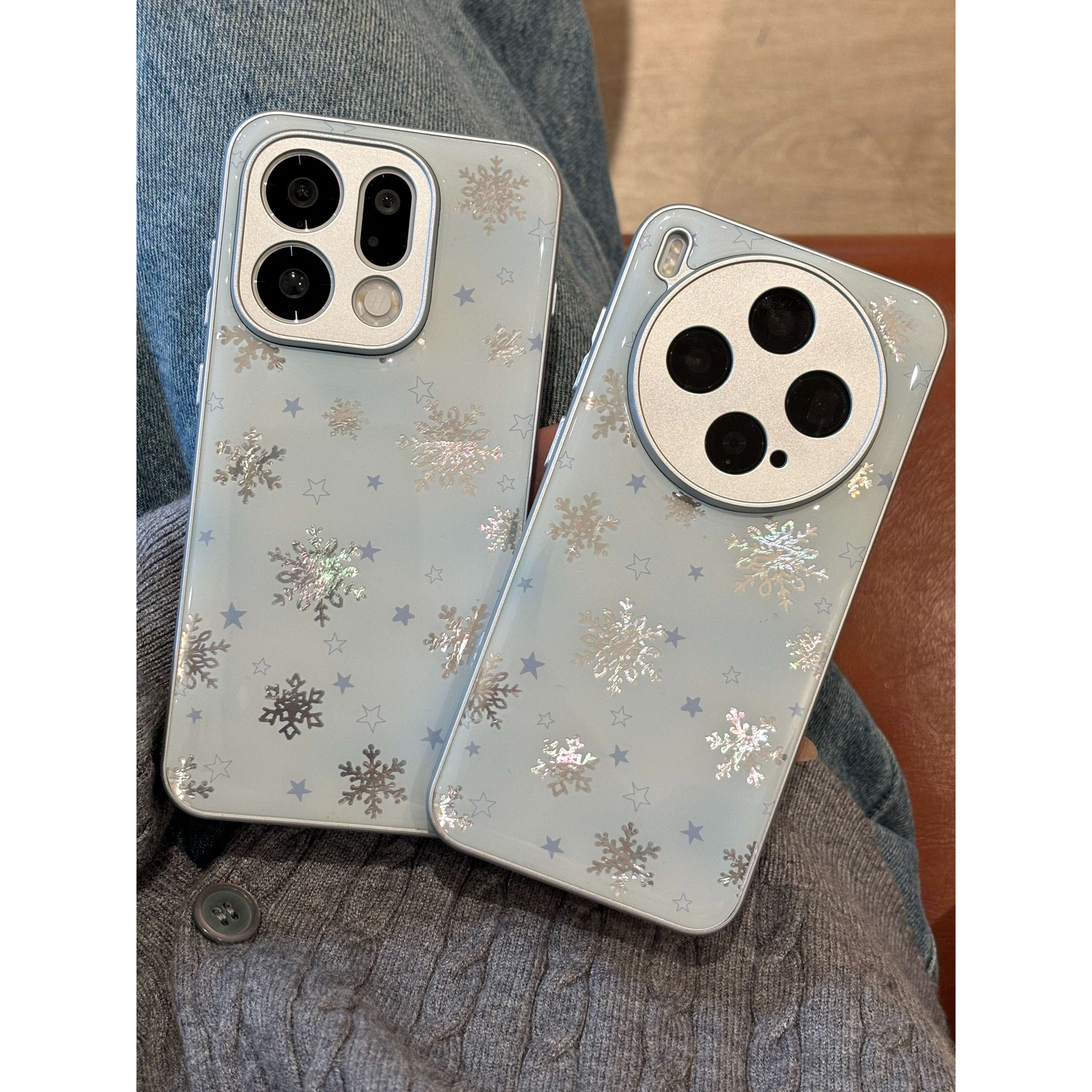 适用于华为荣耀小米17红米雪花opporeno15苹果vivox300手机壳快