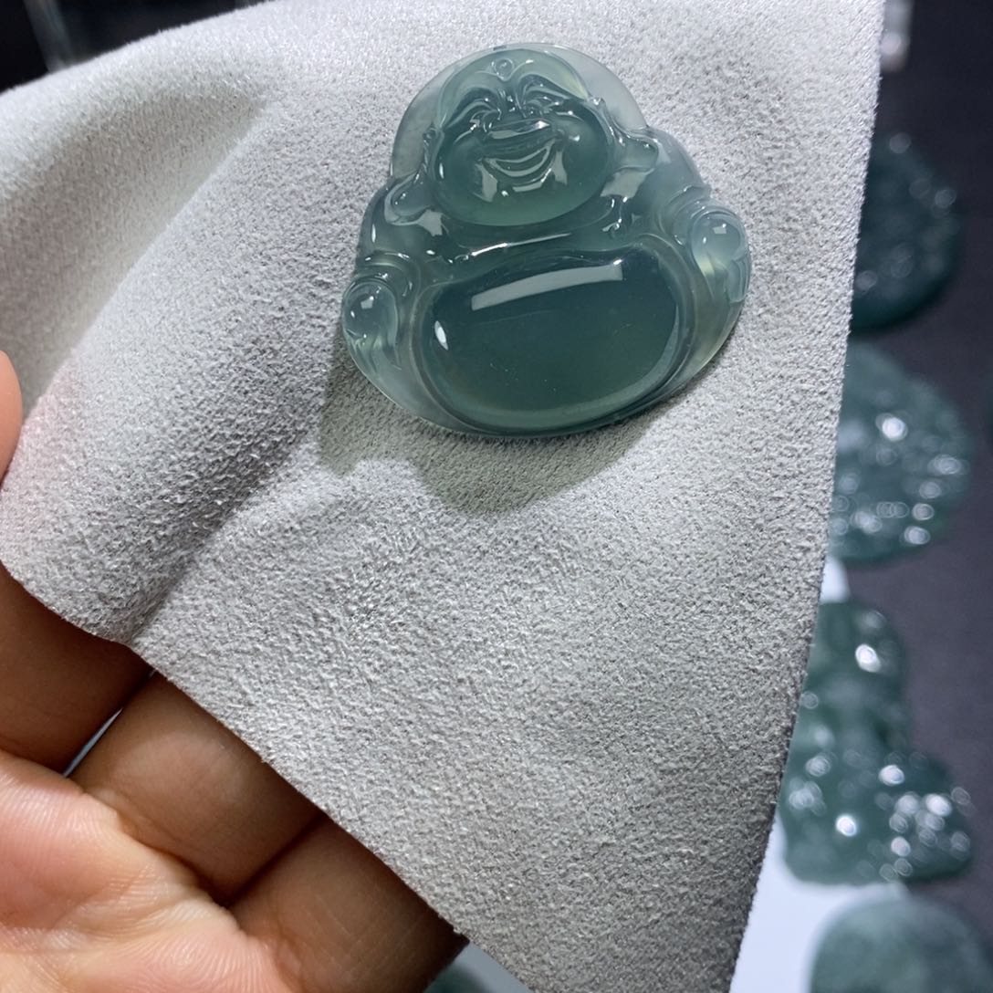 定制翡翠未镶嵌佛公