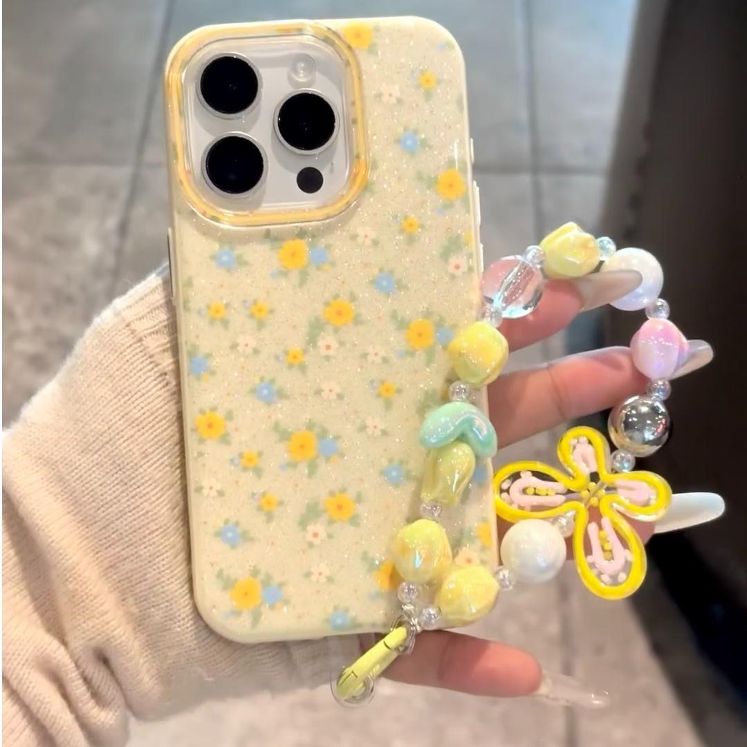 小碎花适用苹果iphone小米15/14/13pro防摔vivo华为oppo手机壳