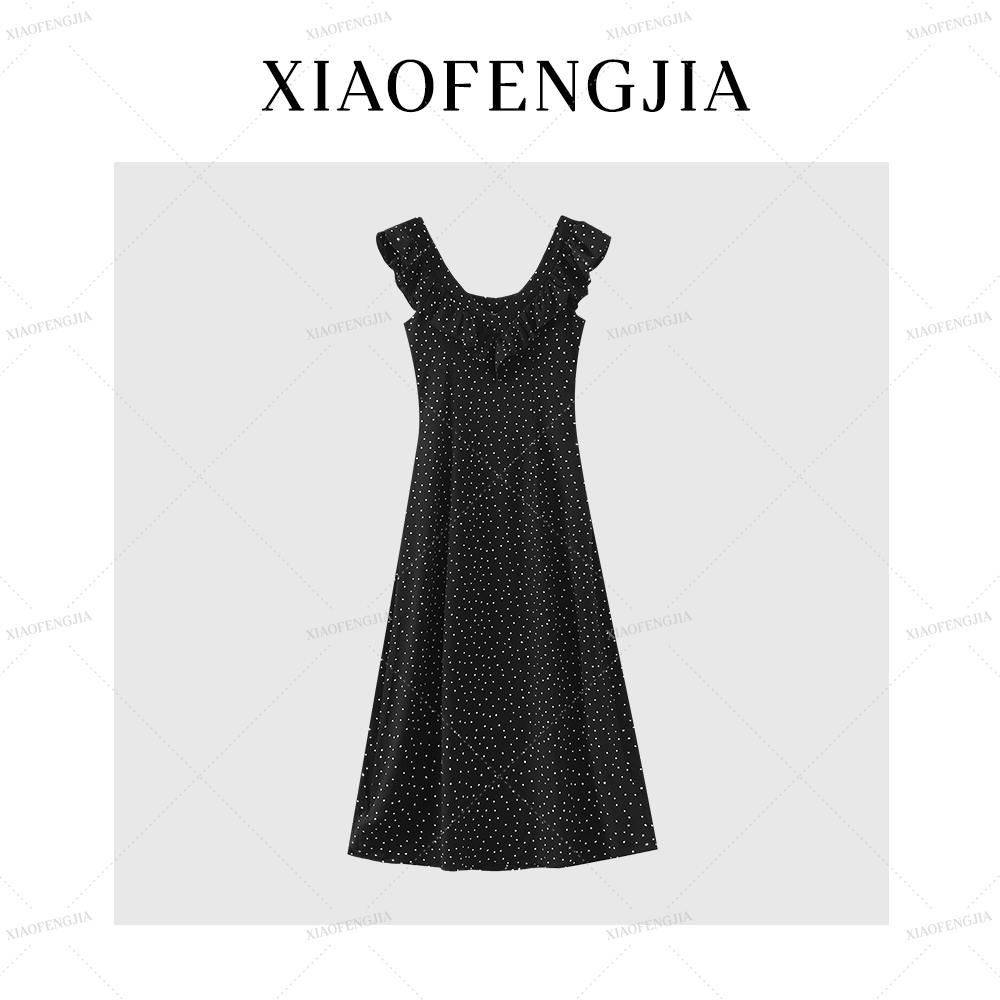 2025夏季新款【四季青小封家轻奢】欧若风碎花连衣裙4789