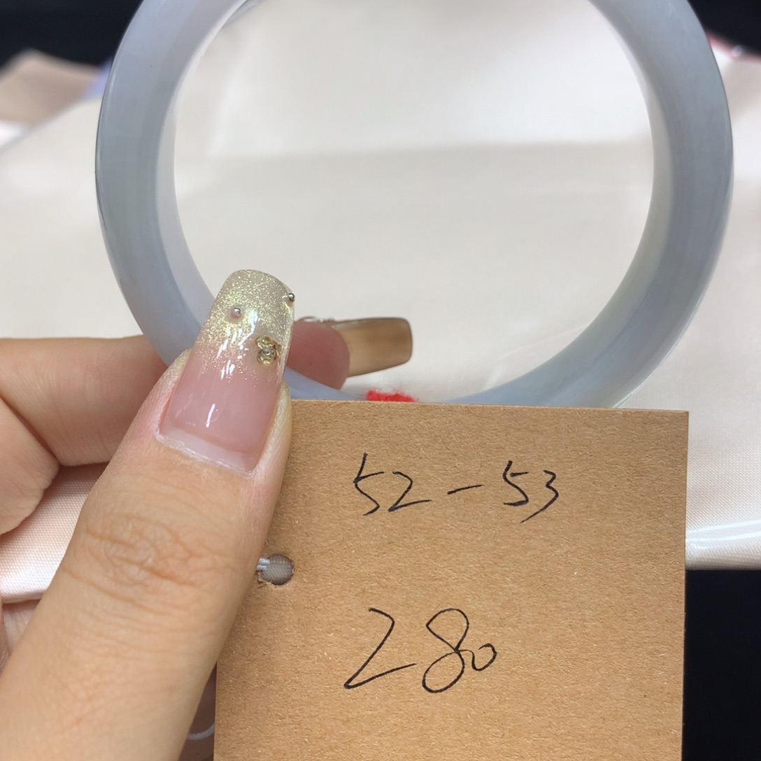 翡翠未镶嵌手镯天然翡翠