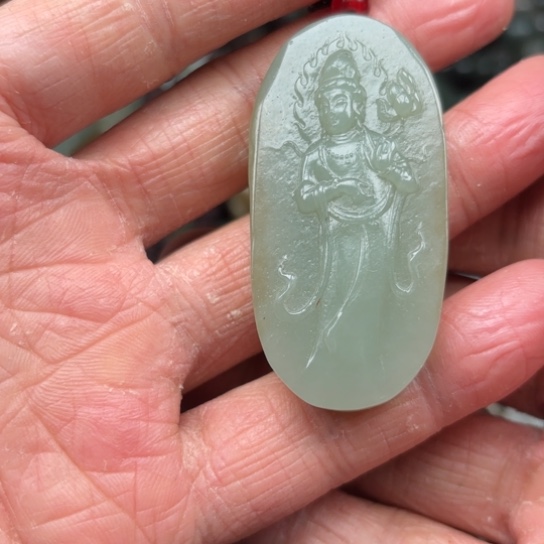 和田玉吊坠未镶嵌