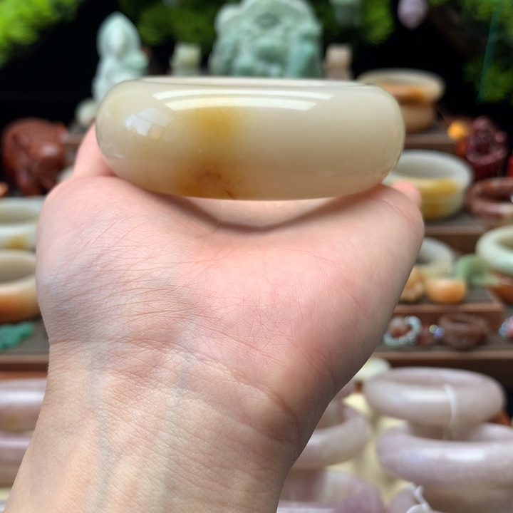 查罗石合金手镯（开口镯）56