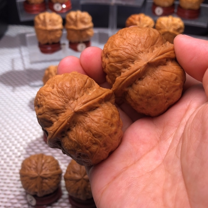 把件文玩核桃16粗筋玉罗汉