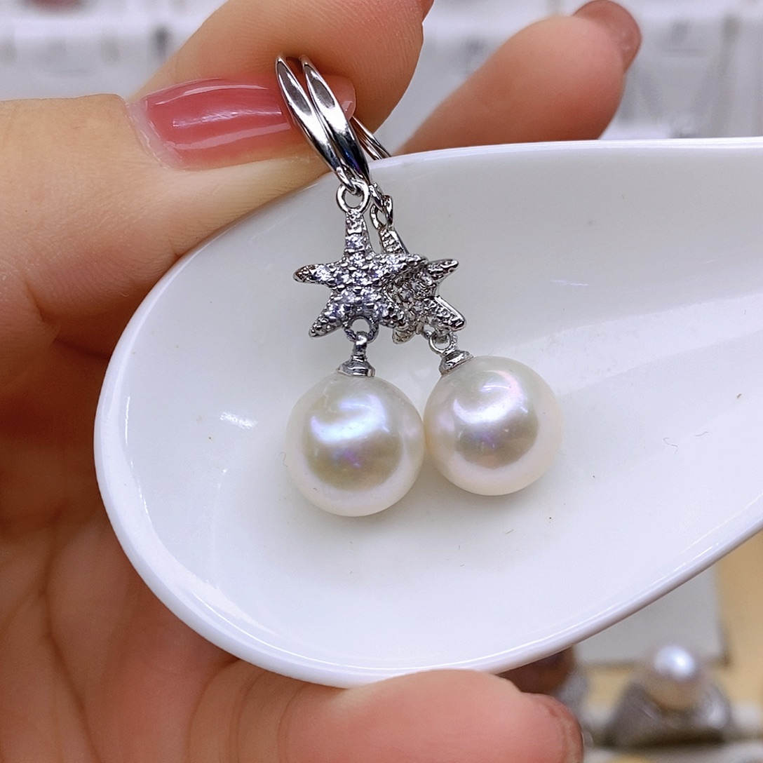 耳饰未镶嵌淡水珍珠