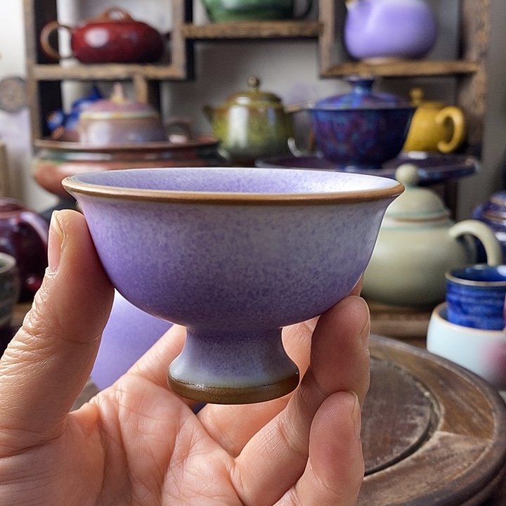 中国神后钧瓷茶具