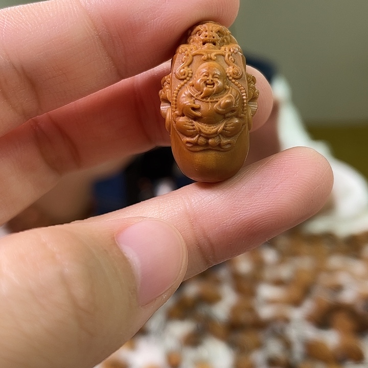 橄榄核吊坠橄榄核