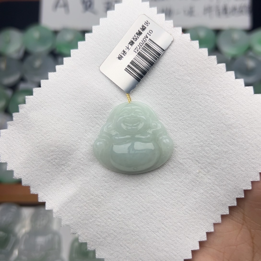 颈饰未镶嵌翡翠佛公