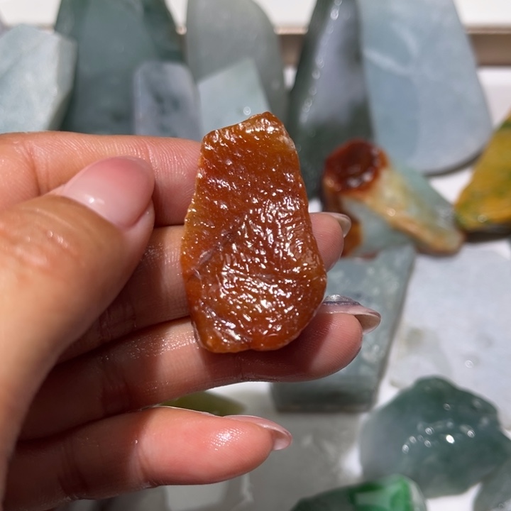 翡翠散珠翡翠边角料