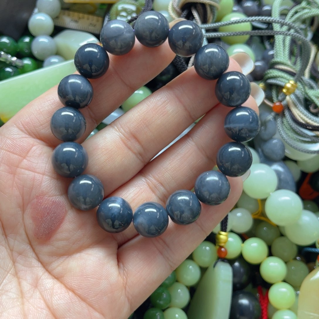 和田玉手链未镶嵌