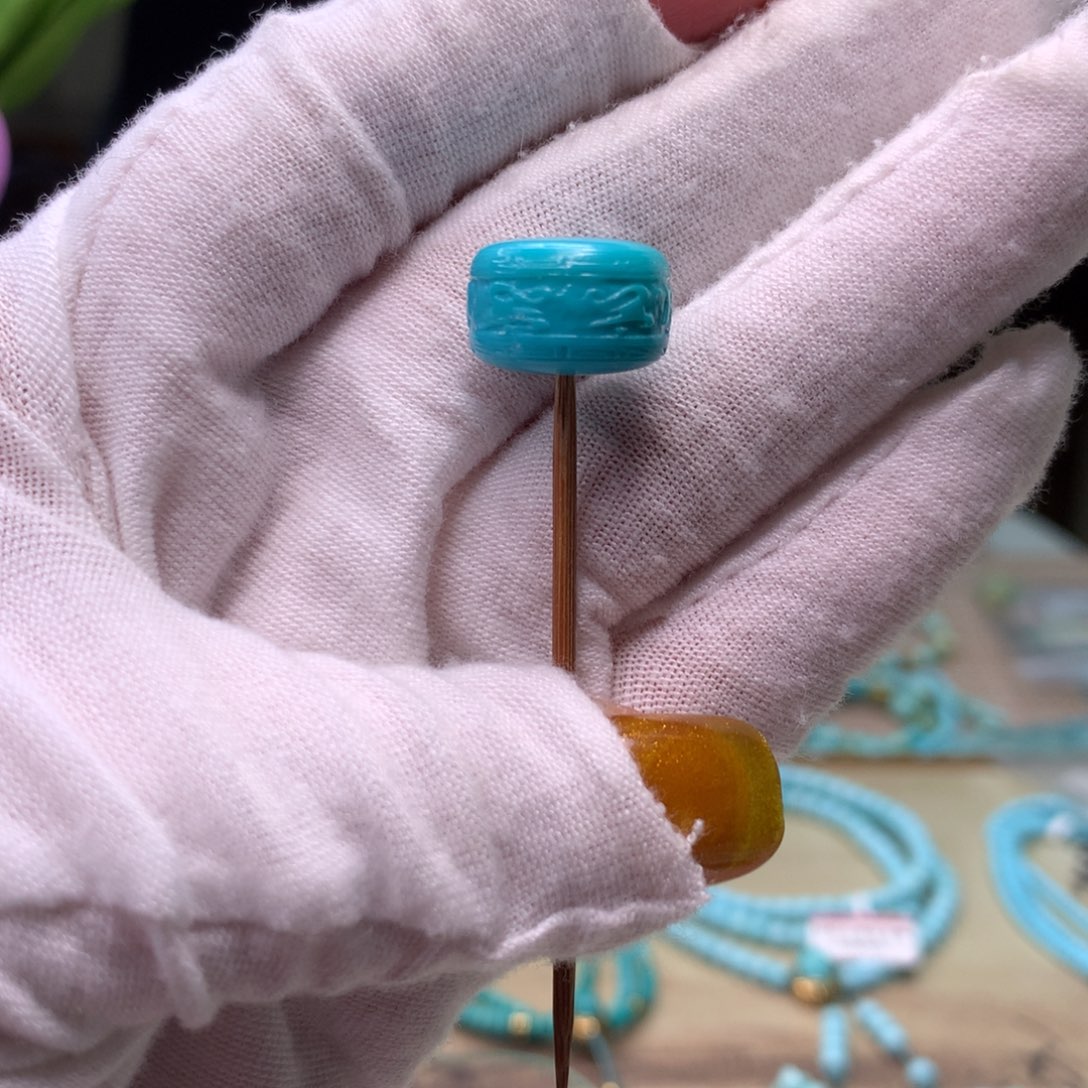 绿松石未镶嵌配饰