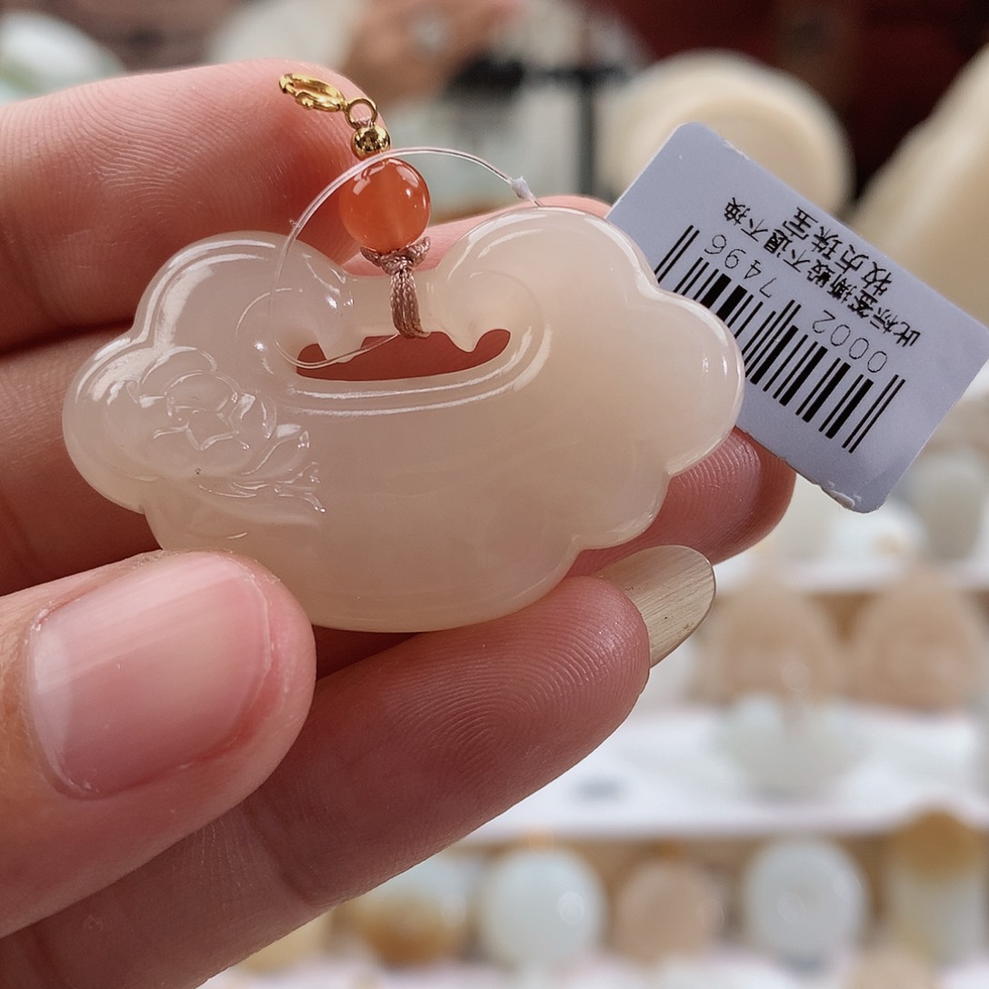 和田玉手链未镶嵌雨*