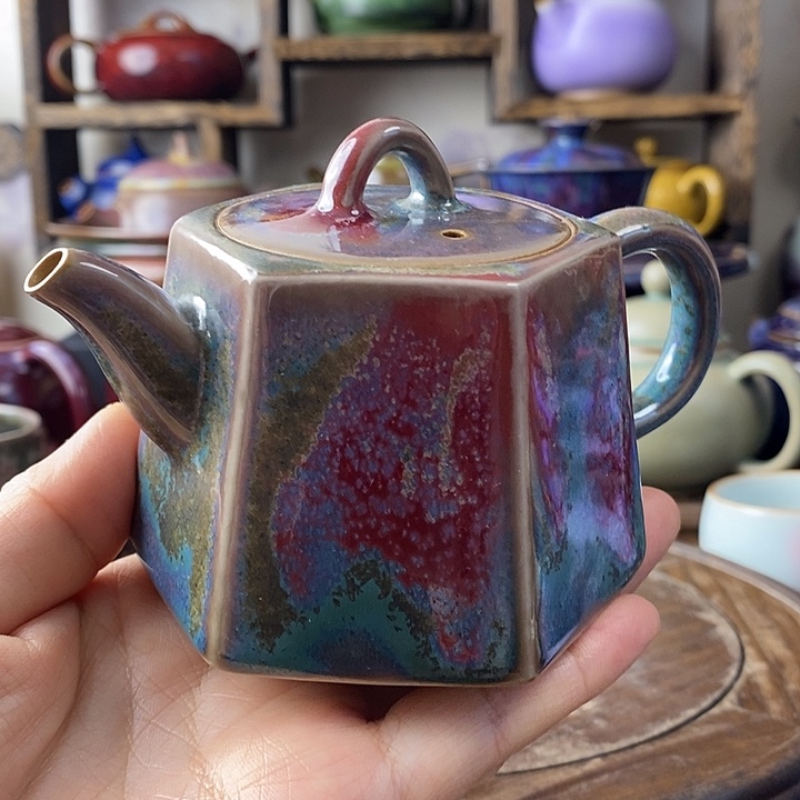中国神后钧瓷茶具