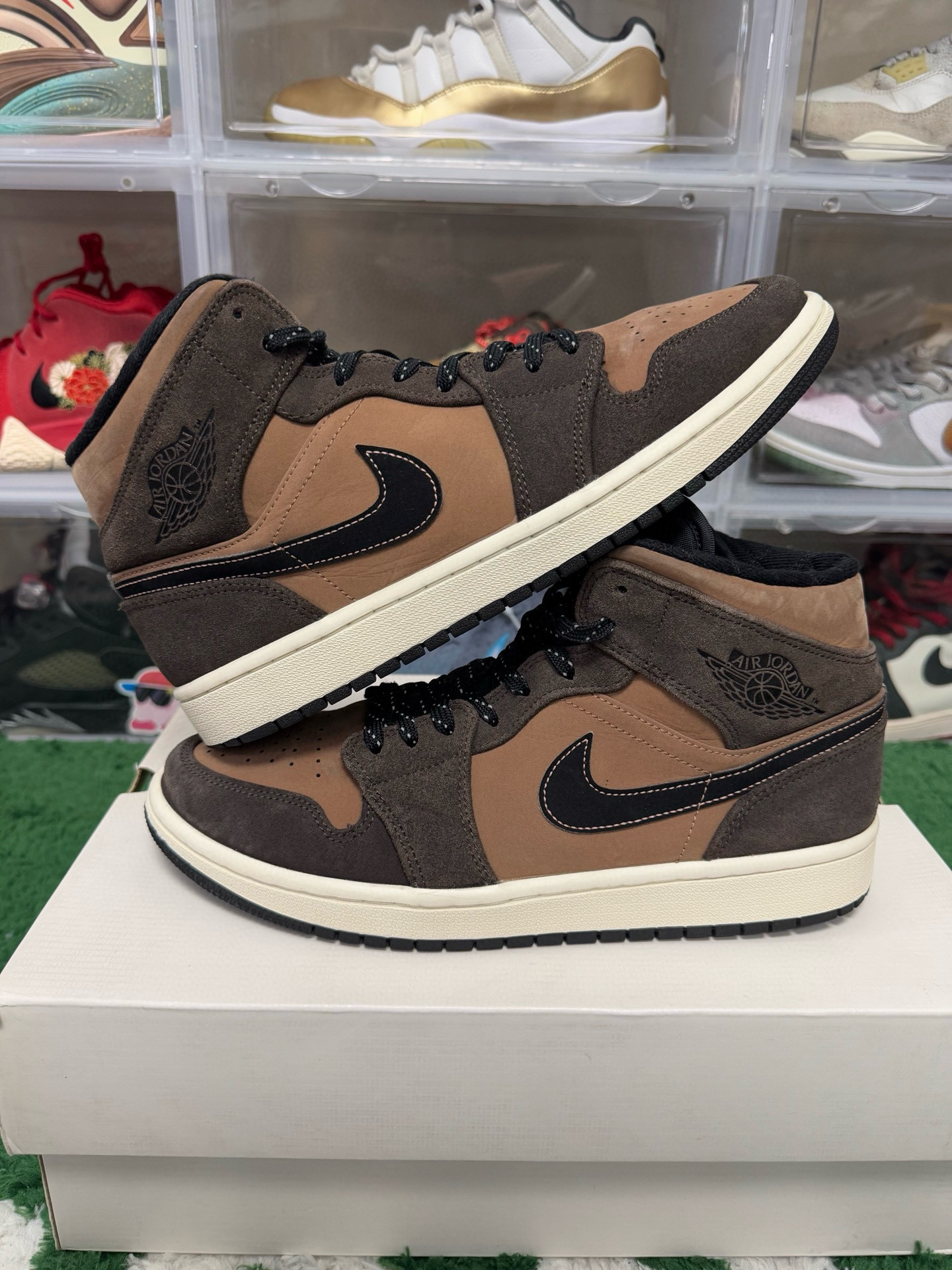 90新 maje 42.5码/aj1巧克力休闲鞋/二手正品