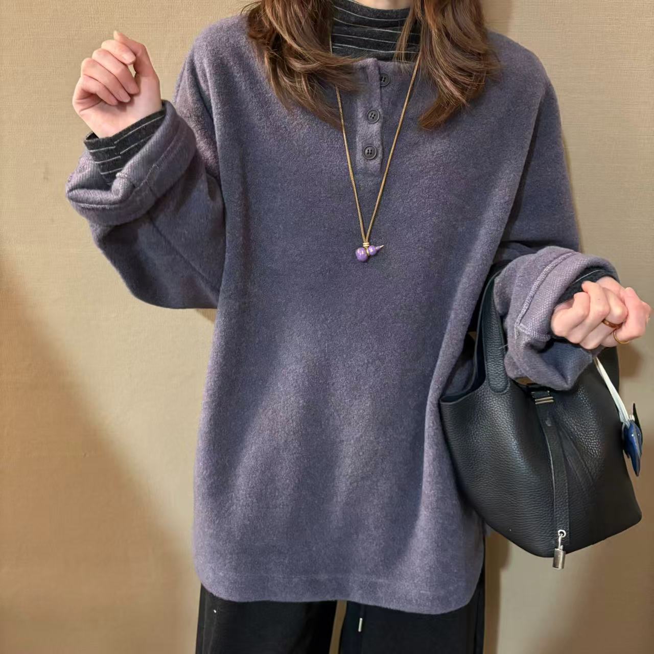 【亨利】定制色松弛卫衣