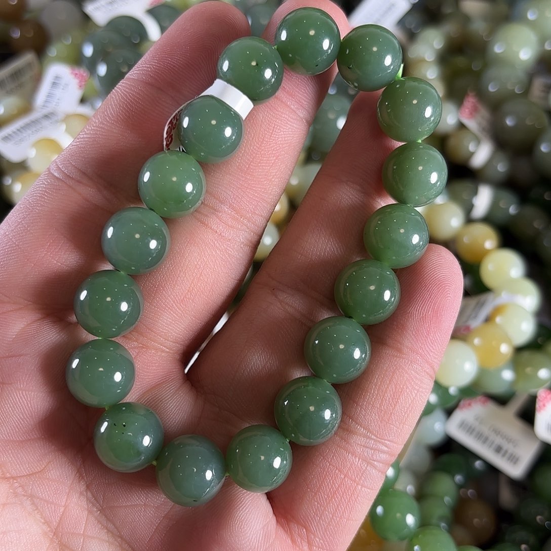 和田玉手链未镶嵌W195