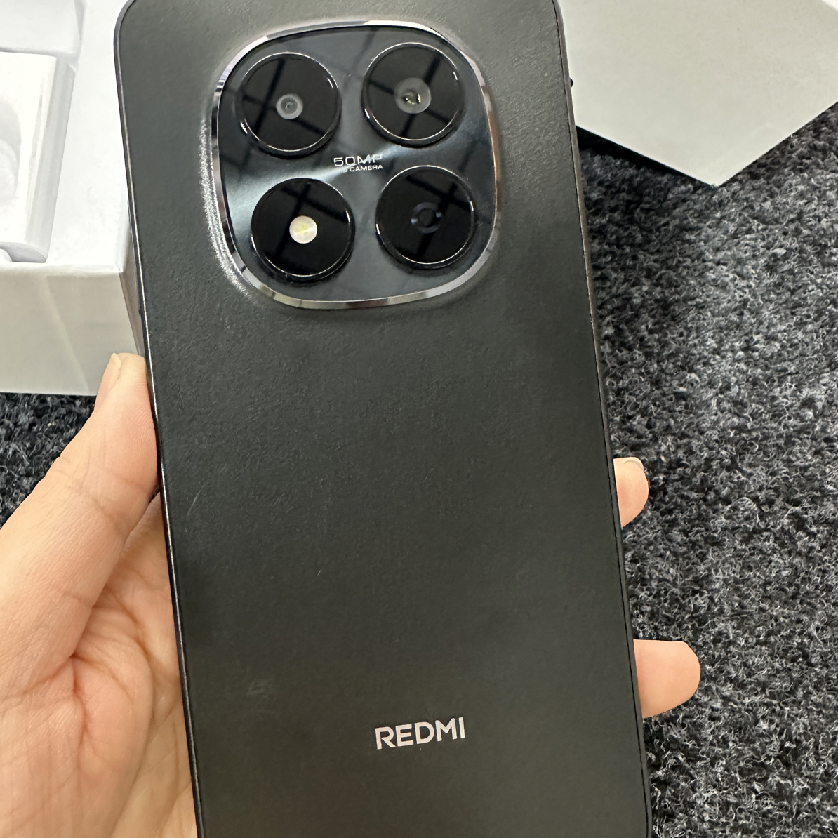 99新 Redmi/红米 Note15pro 黑色12+256g  再保26.10.26 配件全套