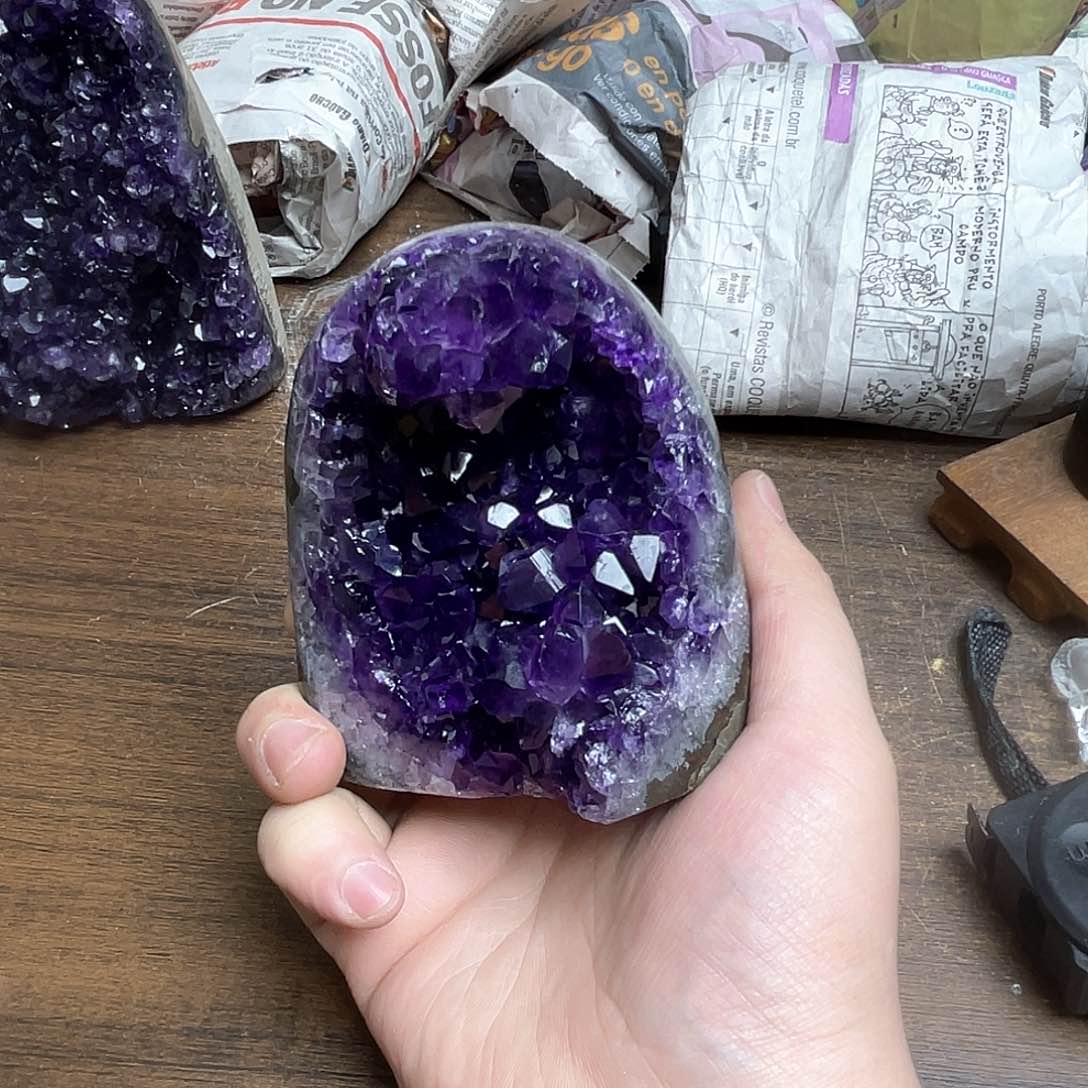 紫晶大型摆件（非配饰）未镶嵌
