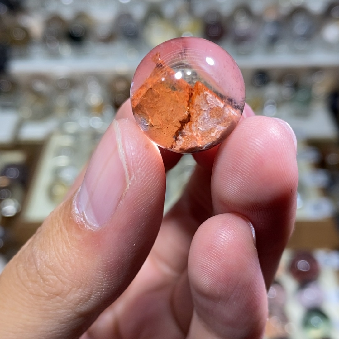 珠宝半成品水晶未镶嵌18.0m