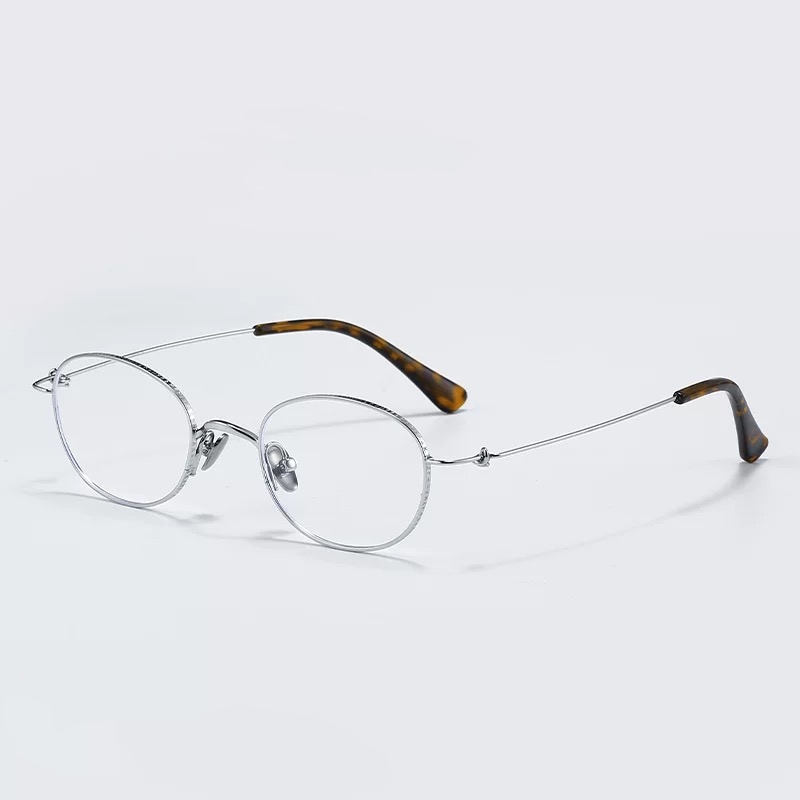 9号 2025Fake新款 同款 超轻 气质 时尚钛架无螺丝素颜光学眼镜框