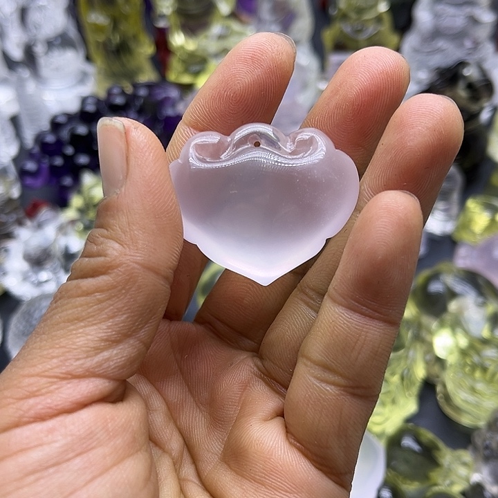 水晶摆件未镶嵌吊坠