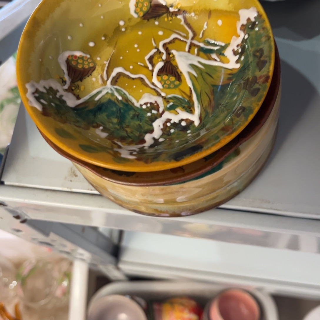 杯柴烧手工手绘陶瓷