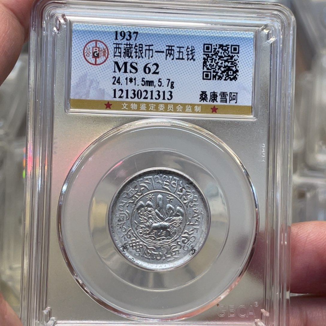 银古钱币一枚图片品相