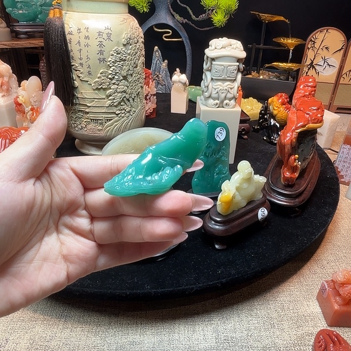 印石昌化石寿山石印章8