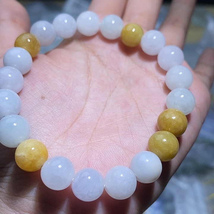 未镶嵌手串翡翠天然缅甸A货翡翠手串10