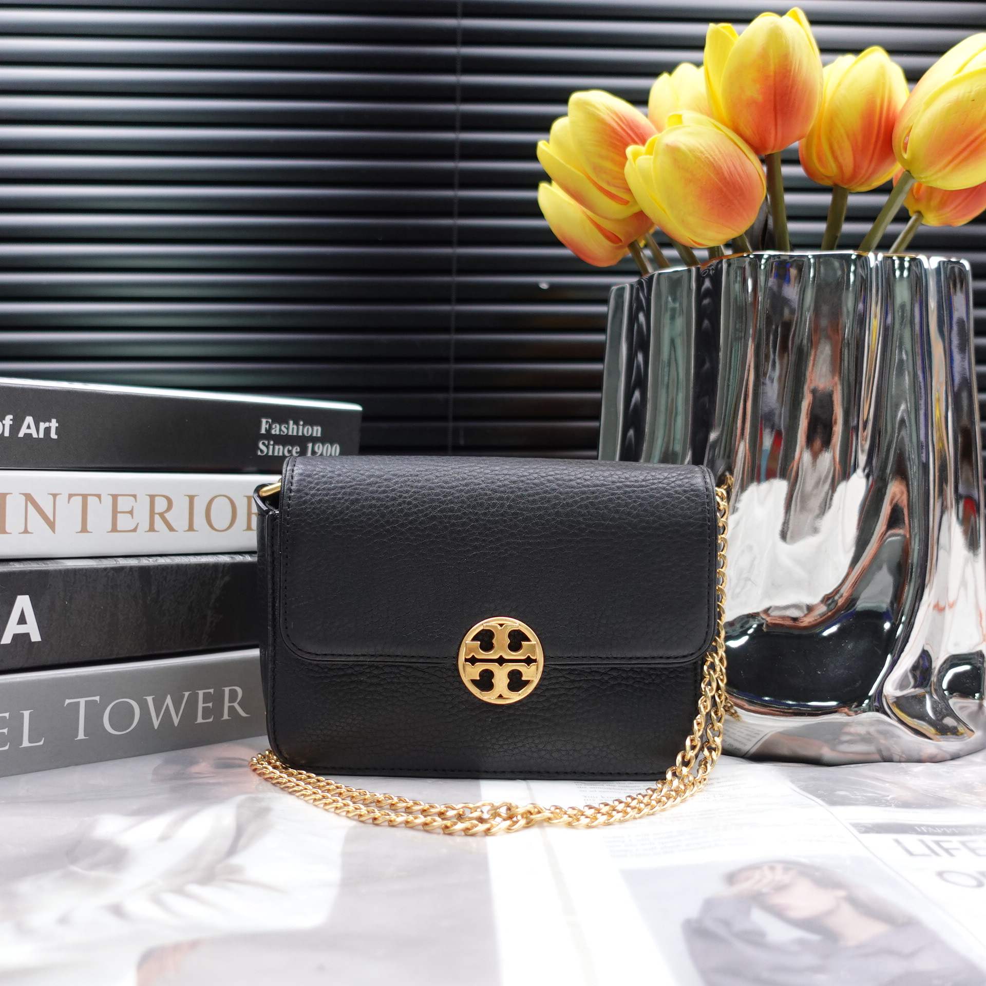 95新 TORY BURCH/汤丽柏琦 单肩包/T_ZY0000  T10264385