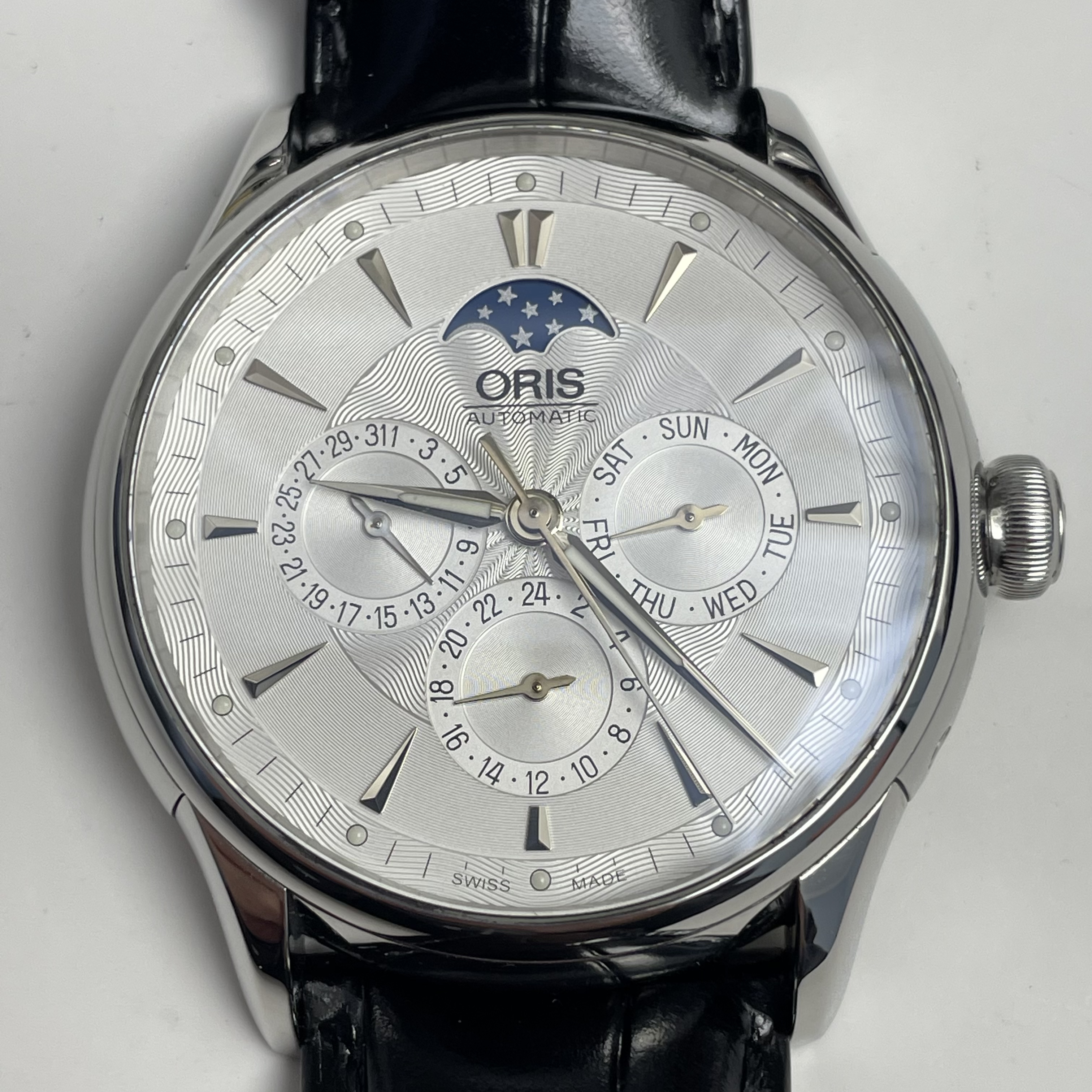 99新 Oris/豪利时 文化系列/自动机械/精钢/40mm/单表