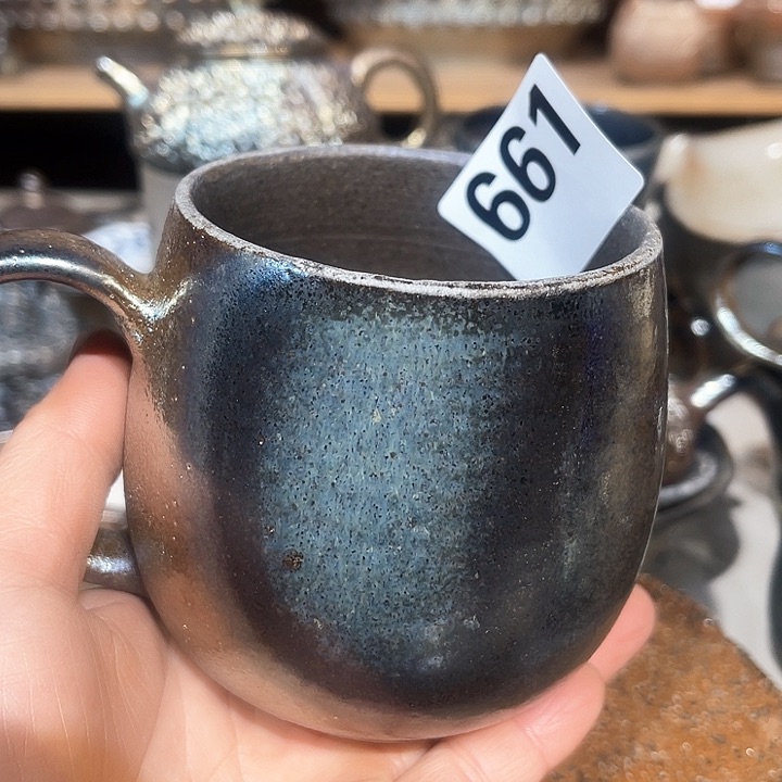 杯高温柴烧陶泥马克杯