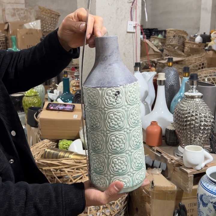 瓶高度36厘米口径4厘米微瑕捡漏