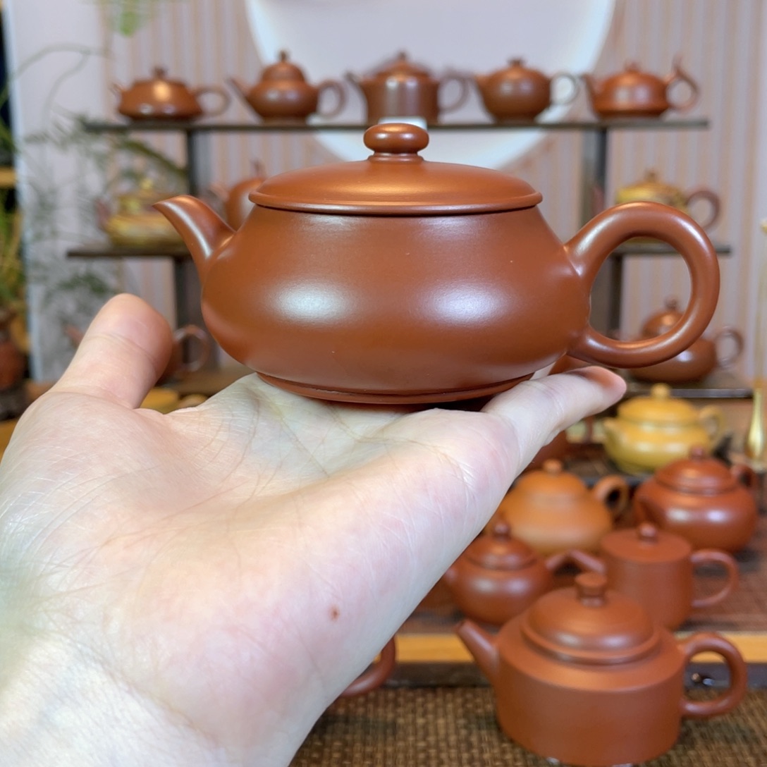 茶壶紫砂M****u潮州手工明炉